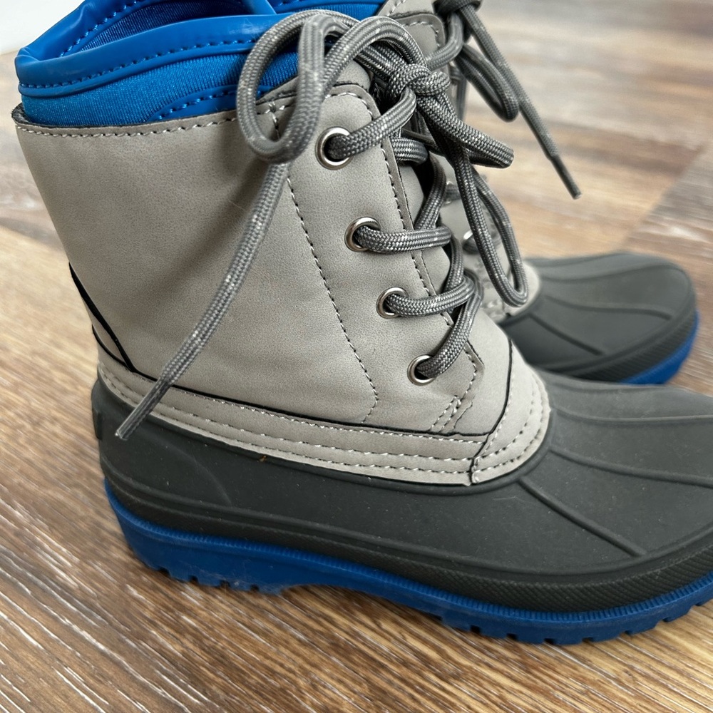 Sperry Kids Boots in Gray and Blue